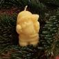 Preview: Bienenwachskerze Weihnachtsmann