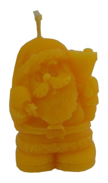 Bienenwachskerze Weihnachtsmann